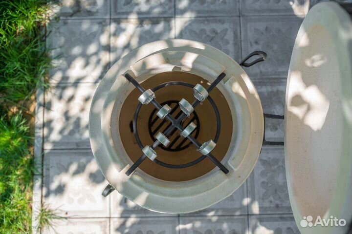 Тандыр с откидной крышкой Аполлон