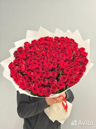 51, 101 роза 60 см