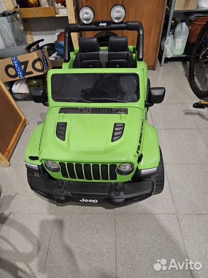 Детский электромобиль Jeep Rubicon