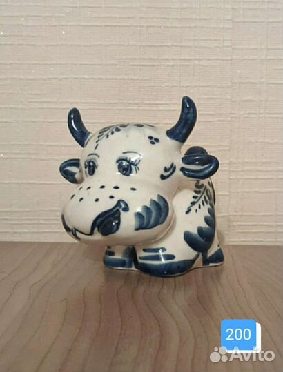 Гжель посуда, статуэтки