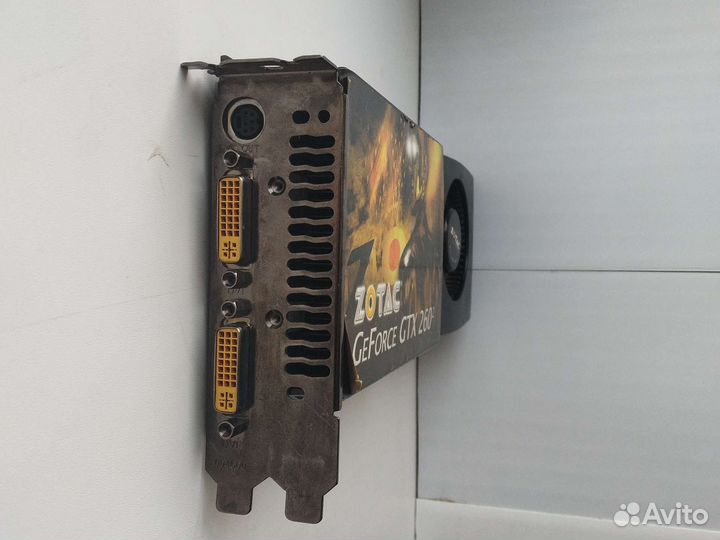 Видеокарта zotac GeFoRce GTX 260²
