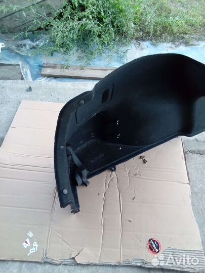 Хундай солярис 2 обшивка багажника