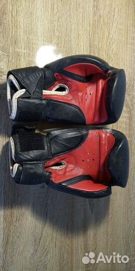 Боксерские перчатки для подростка кожаные