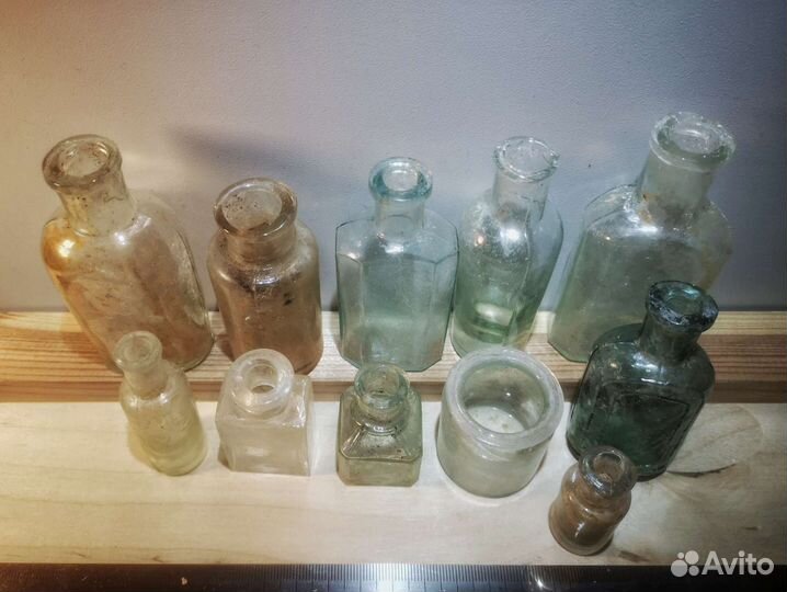 Бутылки старинные (19 век - нач. 20 века) лот 2