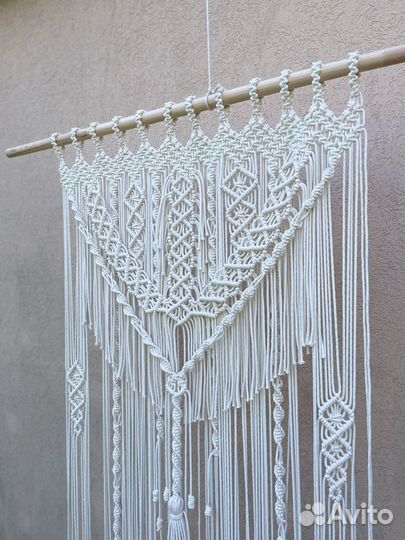 Свадебная арка, макраме штора