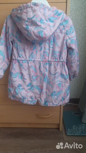 Куртка парка для девочки 98-104