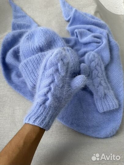 Комплект из пуха норки