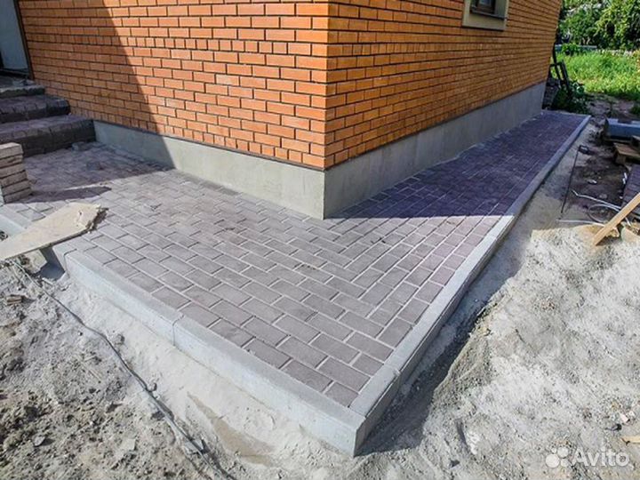 Отмостки, фундаменты
