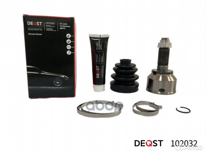 Шрус наружний mazda 3 (BL) 06.09- 102032 deqst