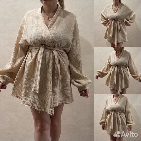 Домашняя одежда халат кимоно пижама