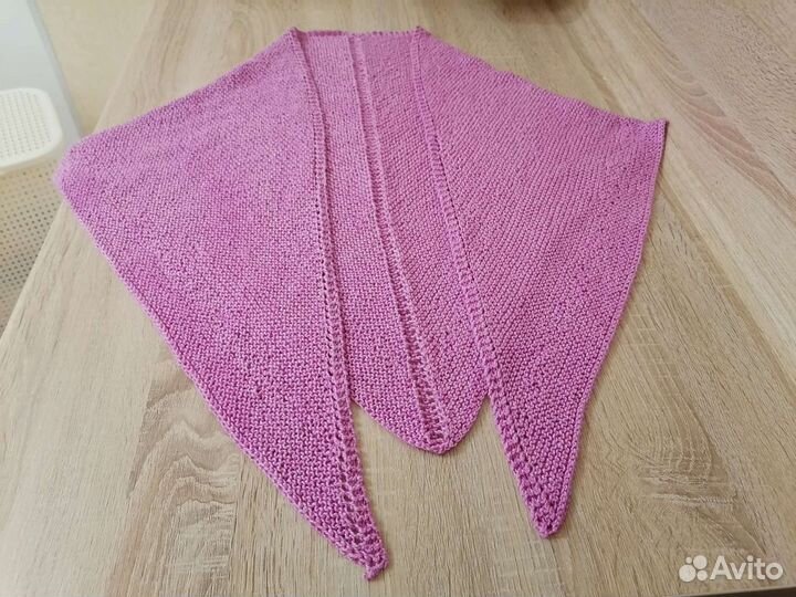 Вязание на заказ спицами (косынка, шапочка)