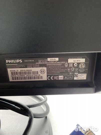 Монитор Philips 21.5