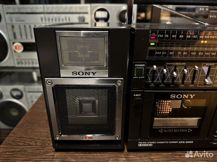 Магнитола sony cfs 9000