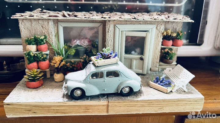 Кукольный Цветочный магазин