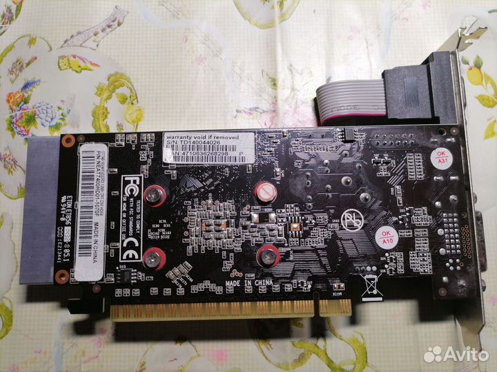 Видеокарта gt740 1024m sddr3 128b crt dvi hdmi