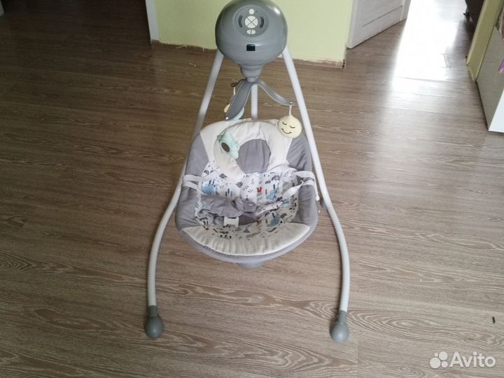 Детские электронные качели для новорожденных