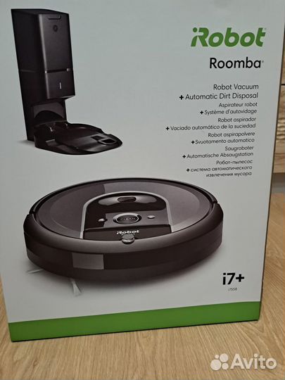 Робот пылесос roomba i7+