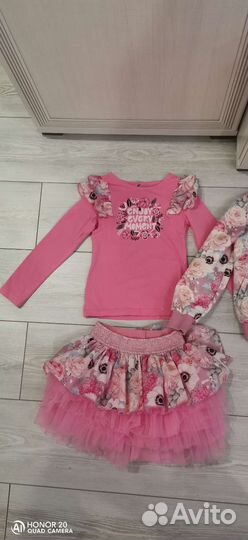 Костюм тройка для девочки 116 р