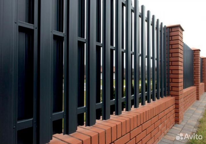 Забор из профнастила