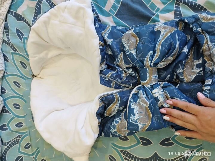 Конверт одеяло на выписку осень зима