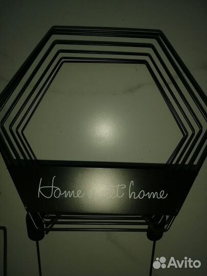 Корзина металлическая для хранения новое