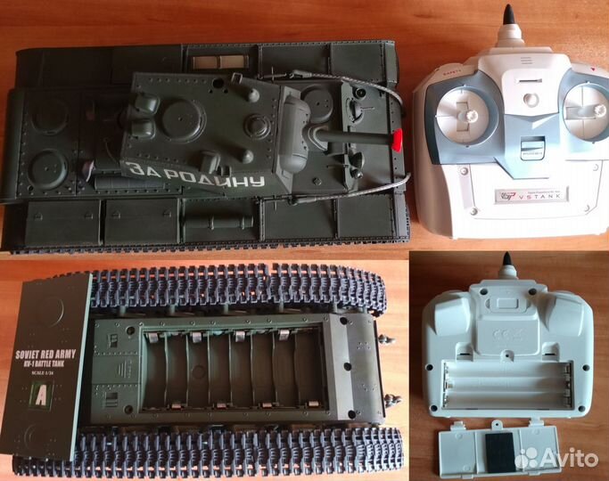 Модель танка кв-1 VSTank Airsoft Series 1:24