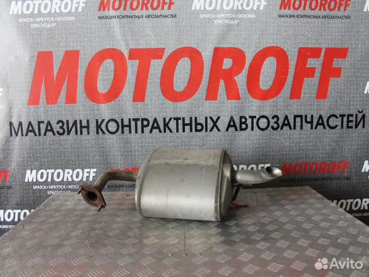 Глушитель Ниссан Тиана J32 бочка левая А433