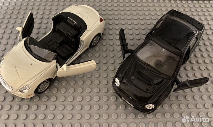 Модели машин Lexus и Subaru Welly