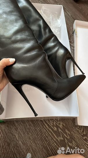 Сапоги ботфорты