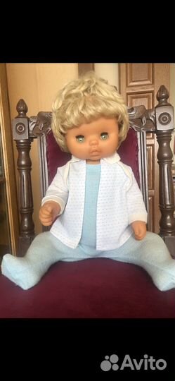 Кукла пупс СССР гдр (60см)