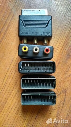 Разные переходники на пк, видео/аудио технику