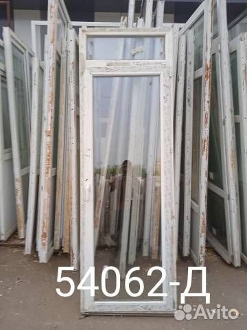 Двери Пластиковые Б/У 2310(в) х 770(ш) Балконные W