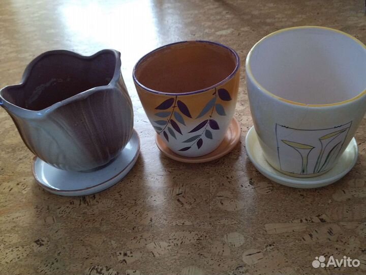 Горшок для цветов керамика