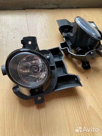 Противотуманные фары на nissan