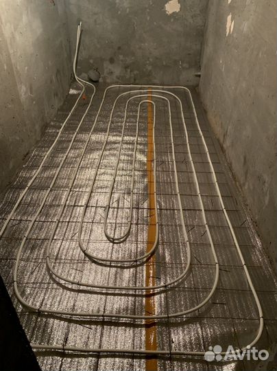 Установка радиаторов, водоснабжений и тёплого пола