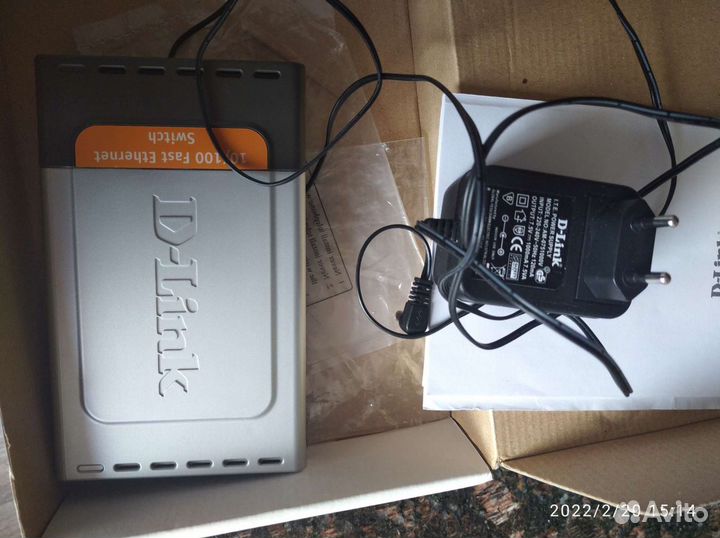 Коммутатор D-Link DES-1008D