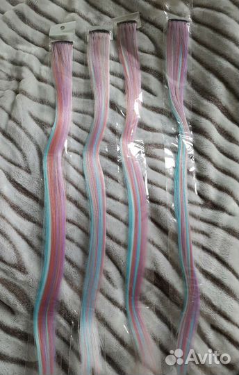 Цветные пряди новые