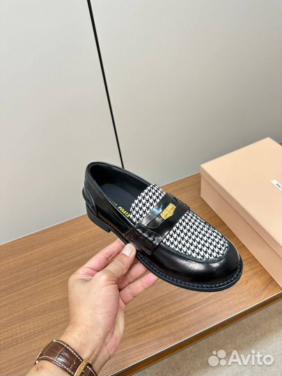 Женские лоферы MIU MIU премиум