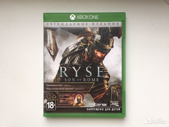 Ryse Son of Rome Xbox One