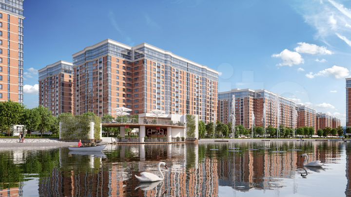 3-к. квартира, 83,4 м², 13/16 эт.