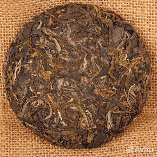 Чай Шен Пуэр Гао Шань Юнь,100 гр,2013 г+пробник Шу