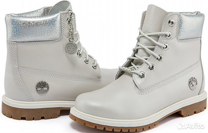 Timberland Women's 6 Inch Heritage Boot 'Diamonds And Pearls' (38,5)