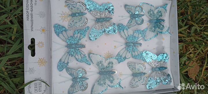 Разноцветные бабочки