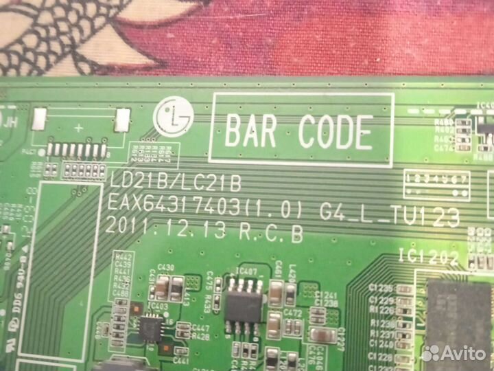 Материнская плата EAX64317403(1.0) LD21B/LC21B