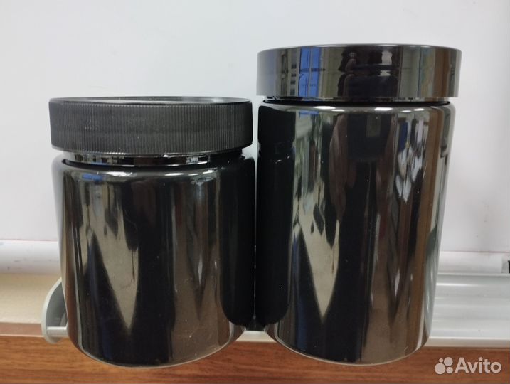 Продам Пэт банки с крышками под хранение