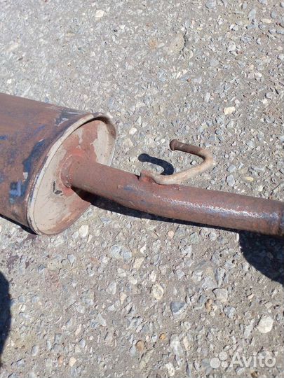 Выхлопная труба на priora