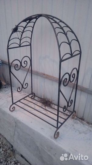 Дровница кованная