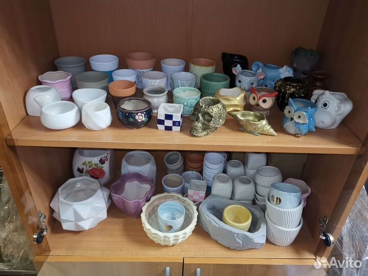 Кашпо для цветов, мха, растений, травы, от