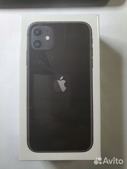 Телефон iPhone 11 64 гб черный