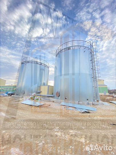 Резервуары вертикальные стальные рвс 500/1000/1500